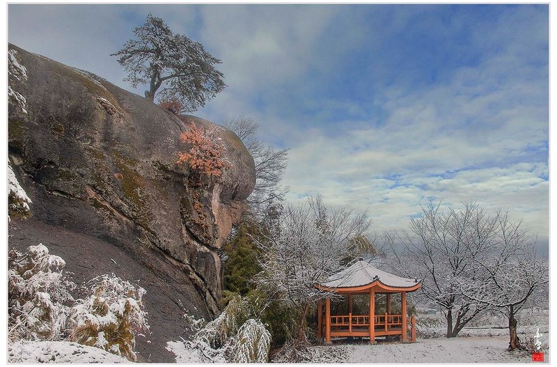 죽바위 부처님얼굴