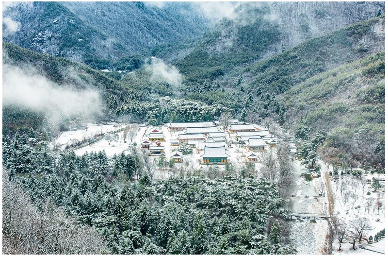 겨울 산사