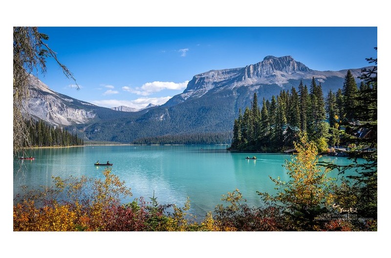 지상 낙원 호수가