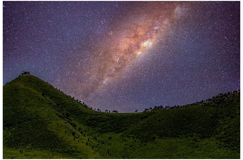 은하수 흐르는 밤