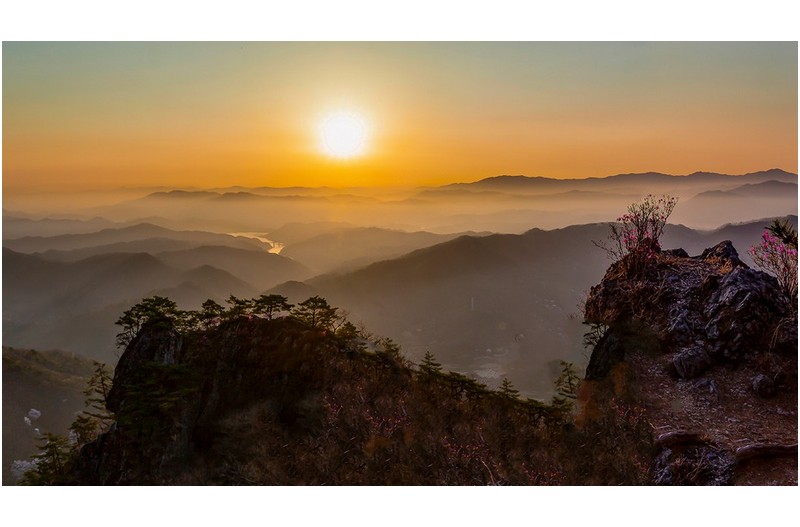구봉산의 다른일출