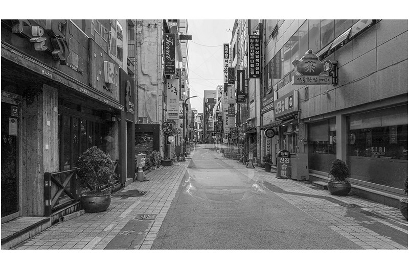 도심의뒤골목