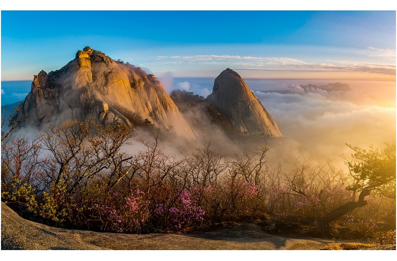 백운봉과 인수봉