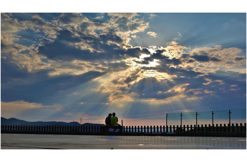 하늘의 축복 받는 데이트