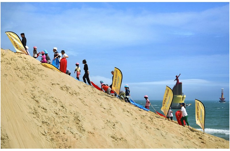 모래축제sandboard