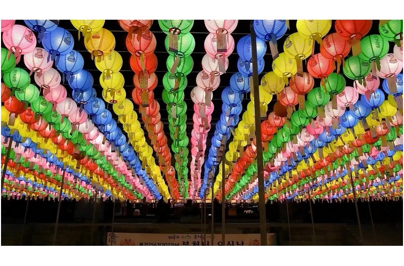 부처님 오신날 갑사 아침