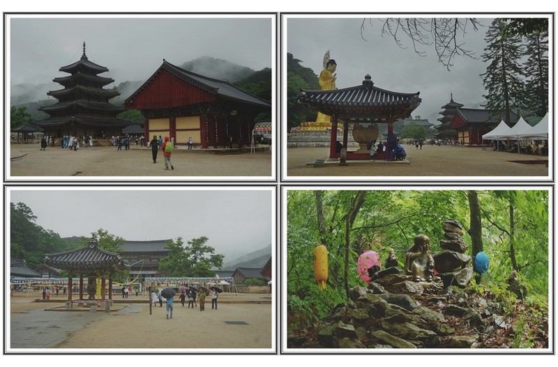 비오던 날 (법주사 )