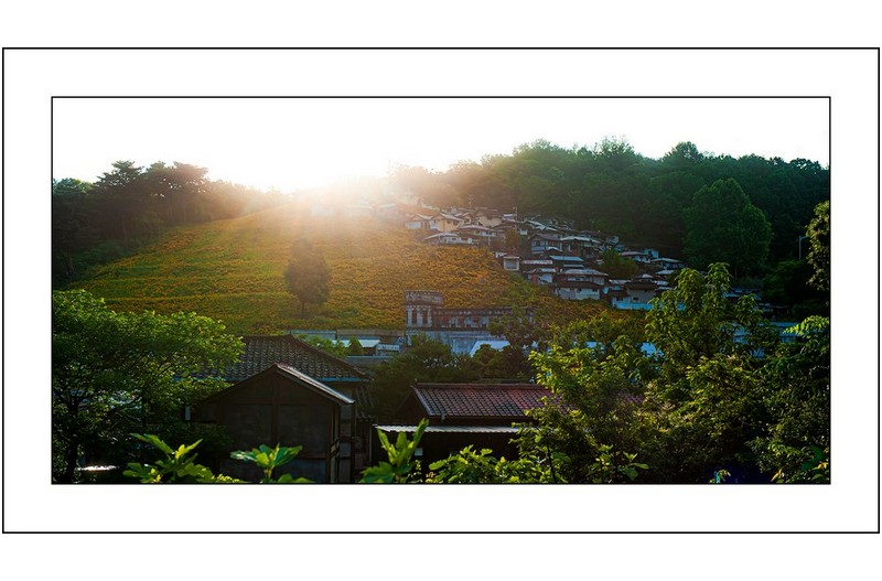 달동내의 아침...