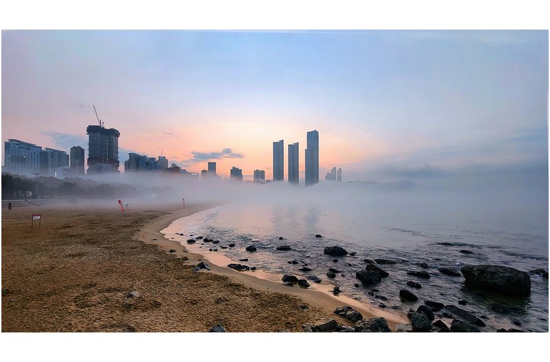 한주를 시작하는 해무