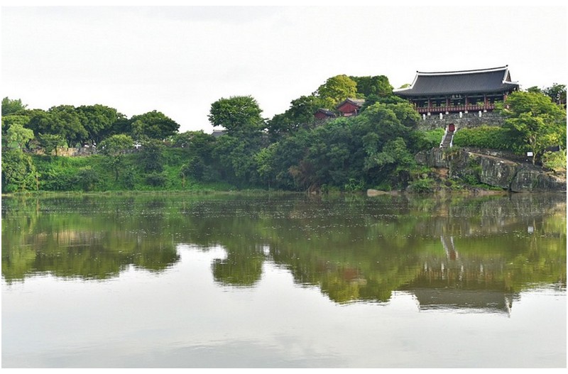 아침산책 남강변