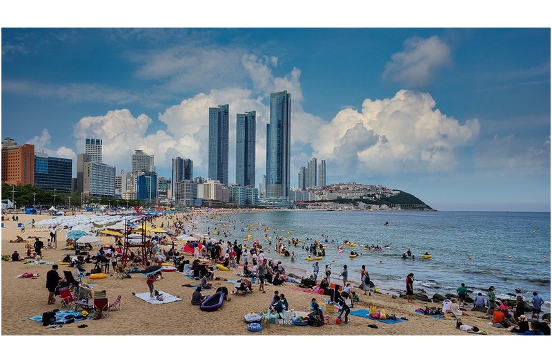 해운대는 휴가중