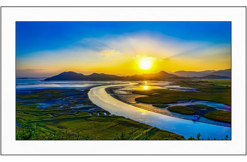 순천만의 오후..