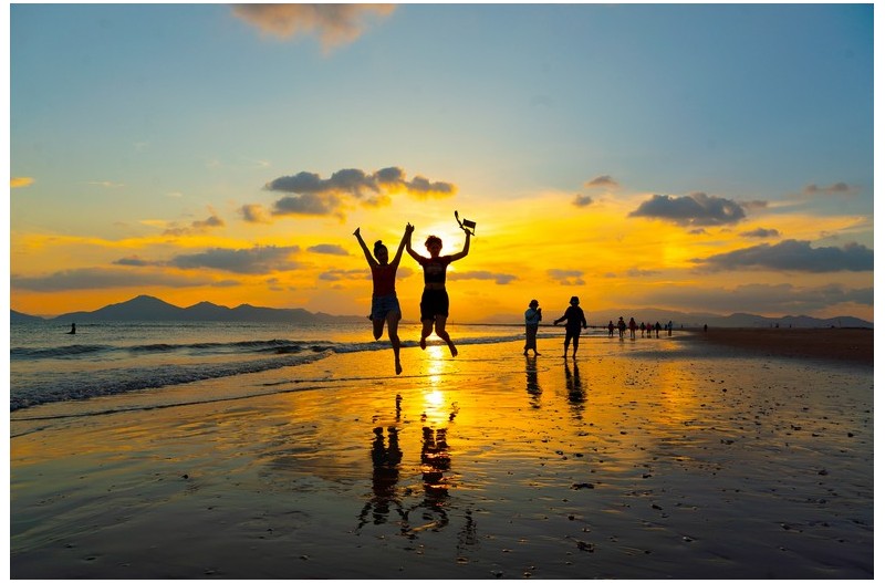 다대포 노을과 함께