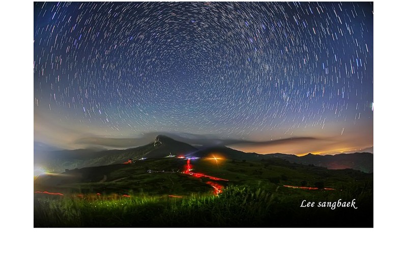 황매산 별들의 밤