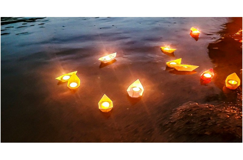 바다는 우리에게 부끄러운 행동을 하지 않는다 &#034;핵&#034; 폐수는 절대 반대