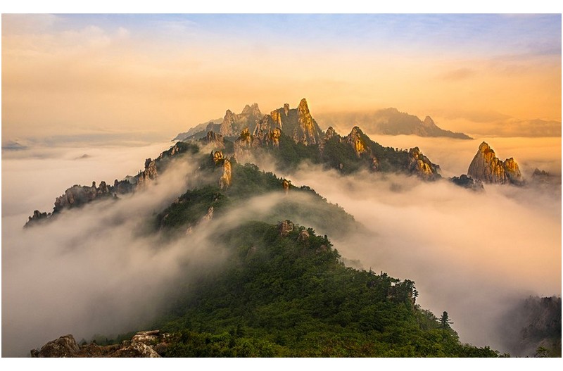 여름날의 공룡능선