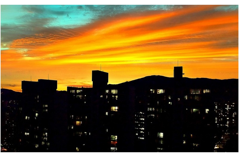 하루해가 저물때....