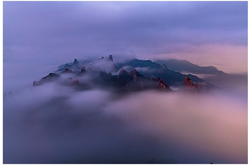 섬이 된 공룡능선