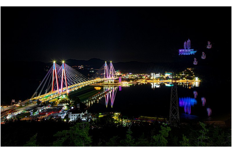 진도대교 드론쇼