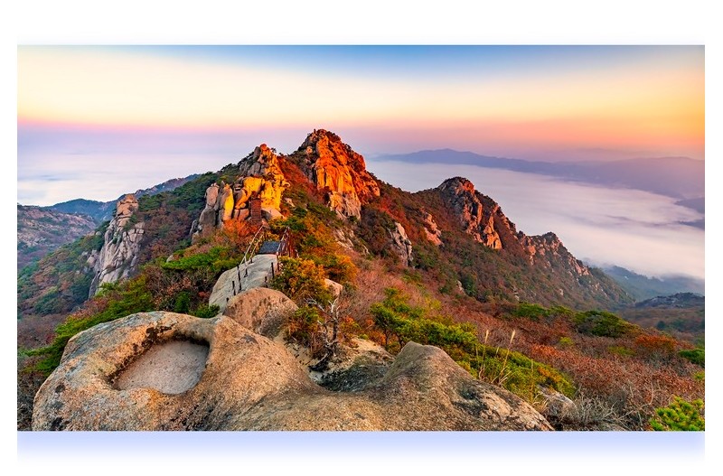 가을 끝자락에...