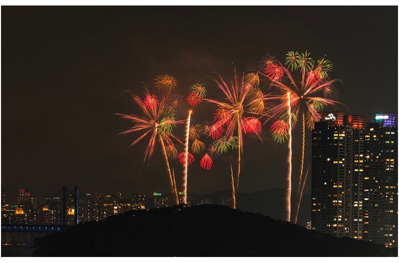 부산불꽃 축제 start