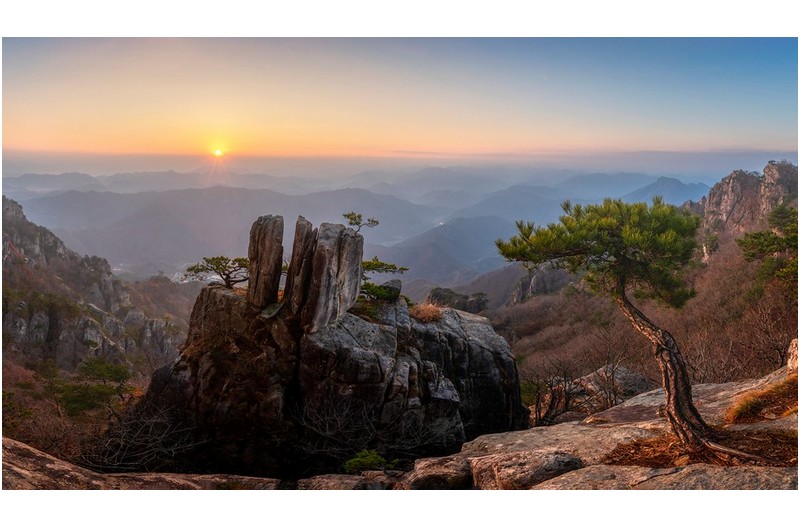 대둔산 아침산책