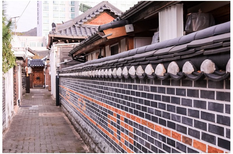 전주 한옥마을에서