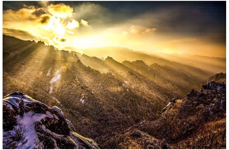 설악의 겨울추억