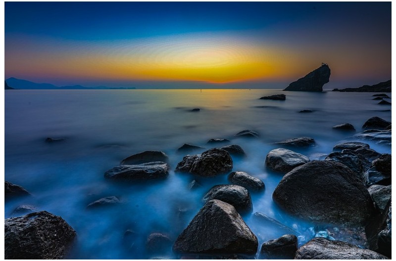 고흥남열 몽돌밭