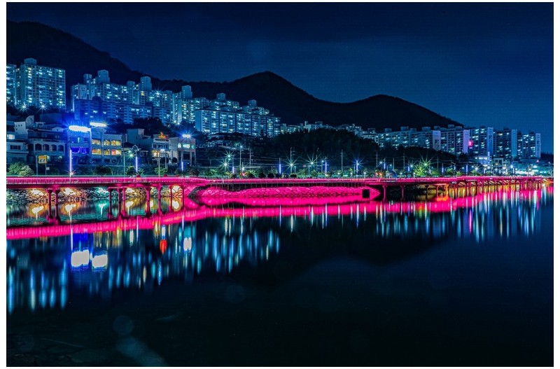 소호동동다리 야경