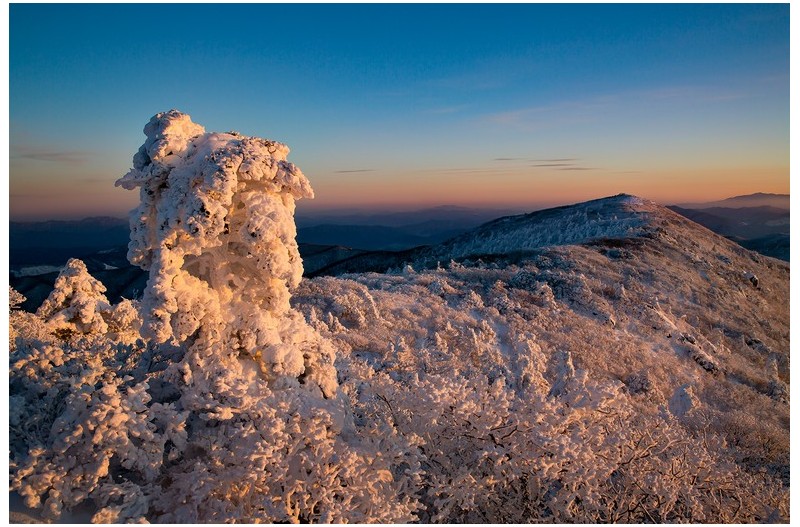 덕유산 오후에...