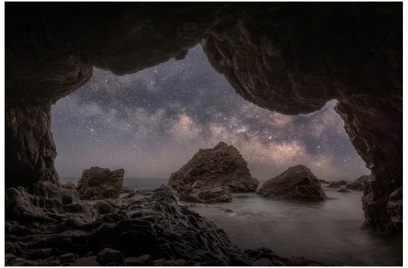 전촌 용굴 은하수