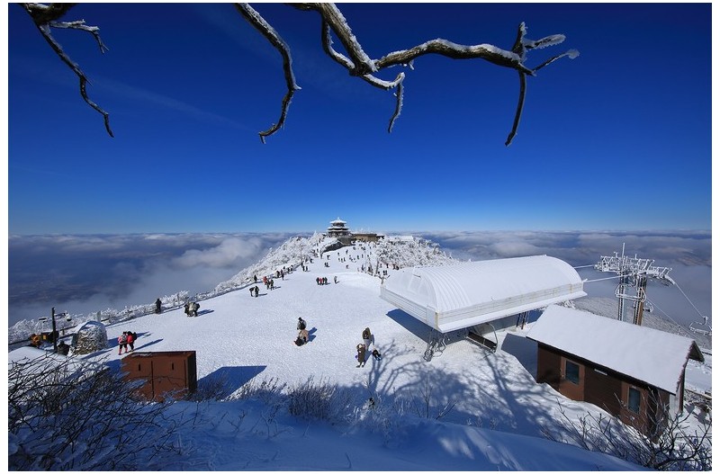 초광각으로 보는 설천봉