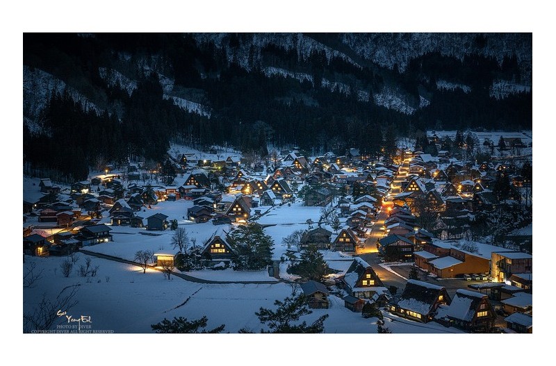 동화의 마을에 어둠이 찿아오면