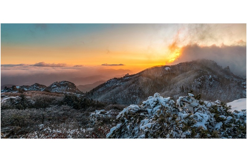 속리산 일출 시간에