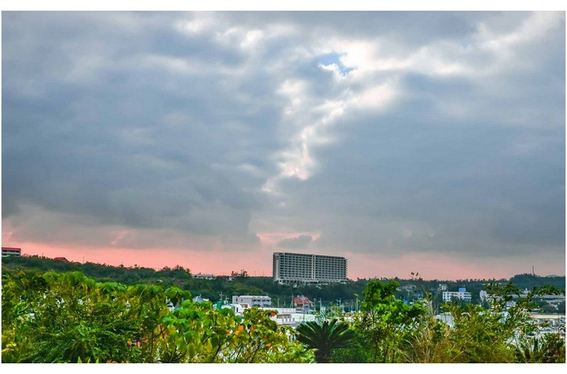 좋은 아침을 바라보면서