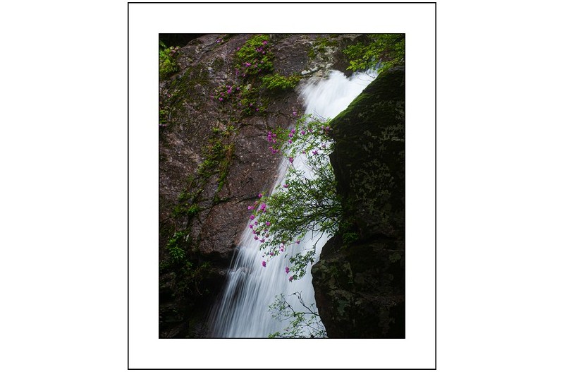 구시폭포의  봄..