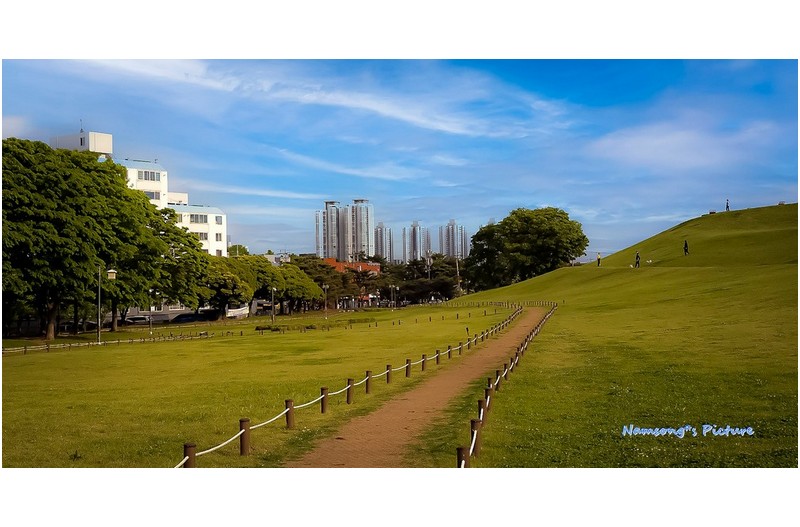 왕릉으로 가던 길에 ----