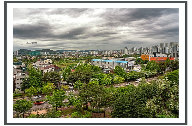 자연의 도시농촌풍경