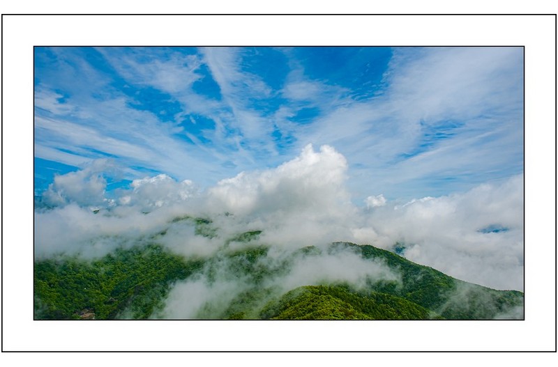 지리산의 아침,,