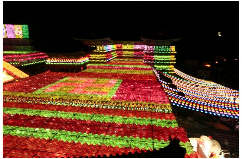 부처님 오신날 연등`