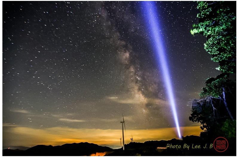강릉 안반데기 은하수