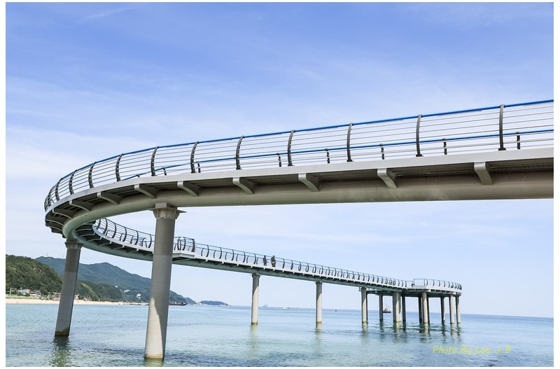 정동진 해변 비치워크