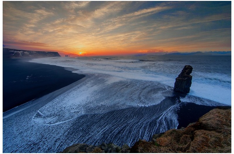 검은모래 해변 - 일출