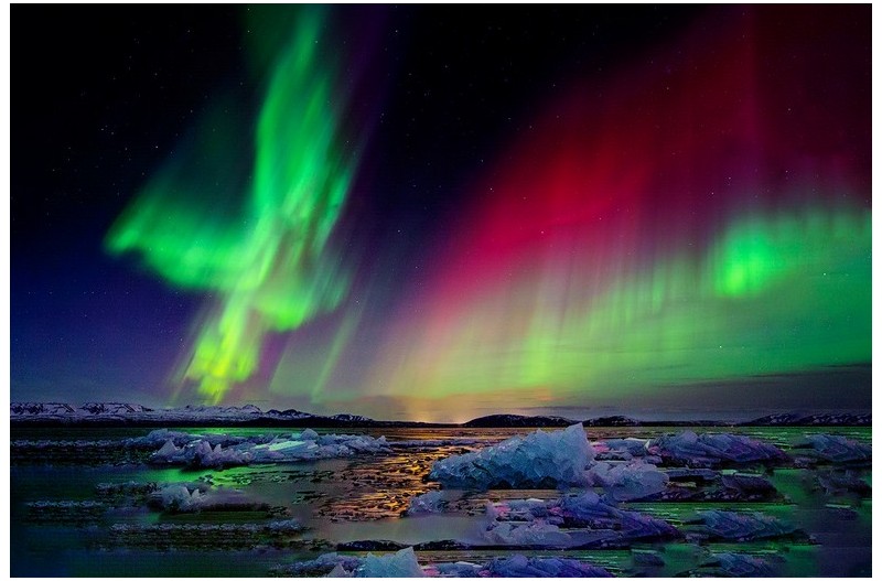 오로라 - Green,Red