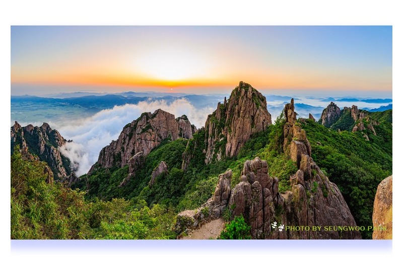 월출의 여름풍경