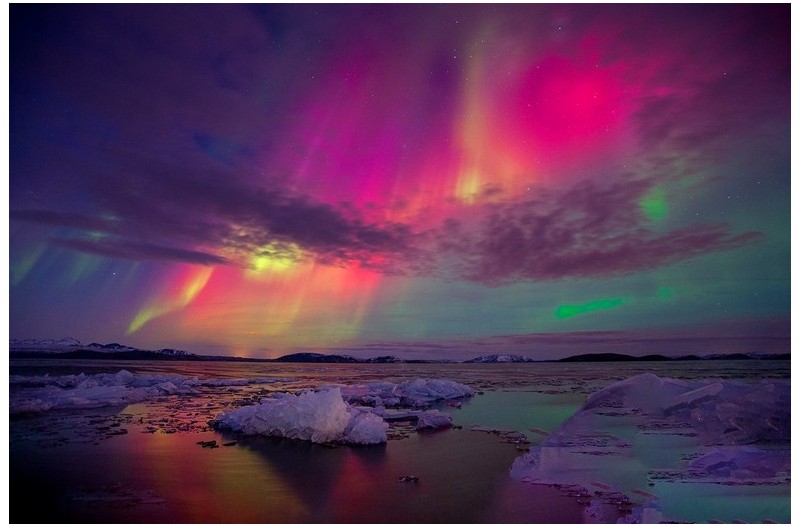 춤추는 오로라 - Red