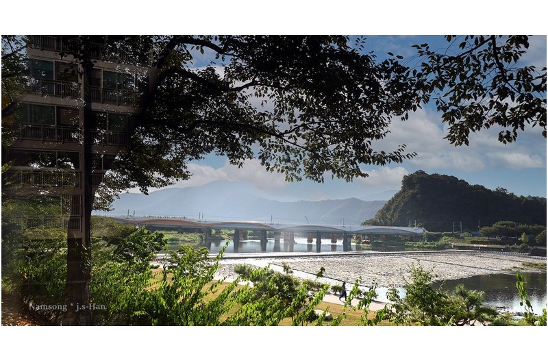 용두교가 보이는 풍경 ---