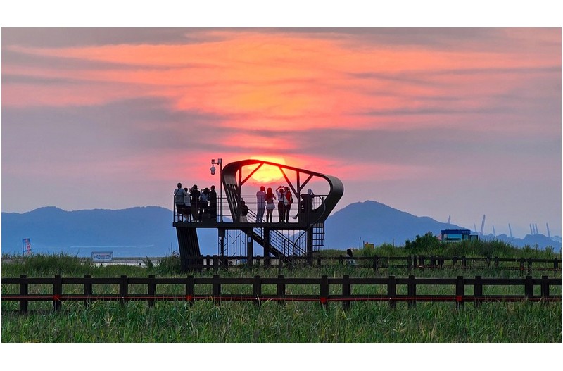 석양이 아름다운 곳