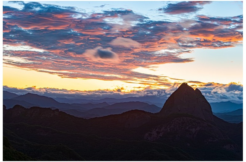 광대봉에 갔을때